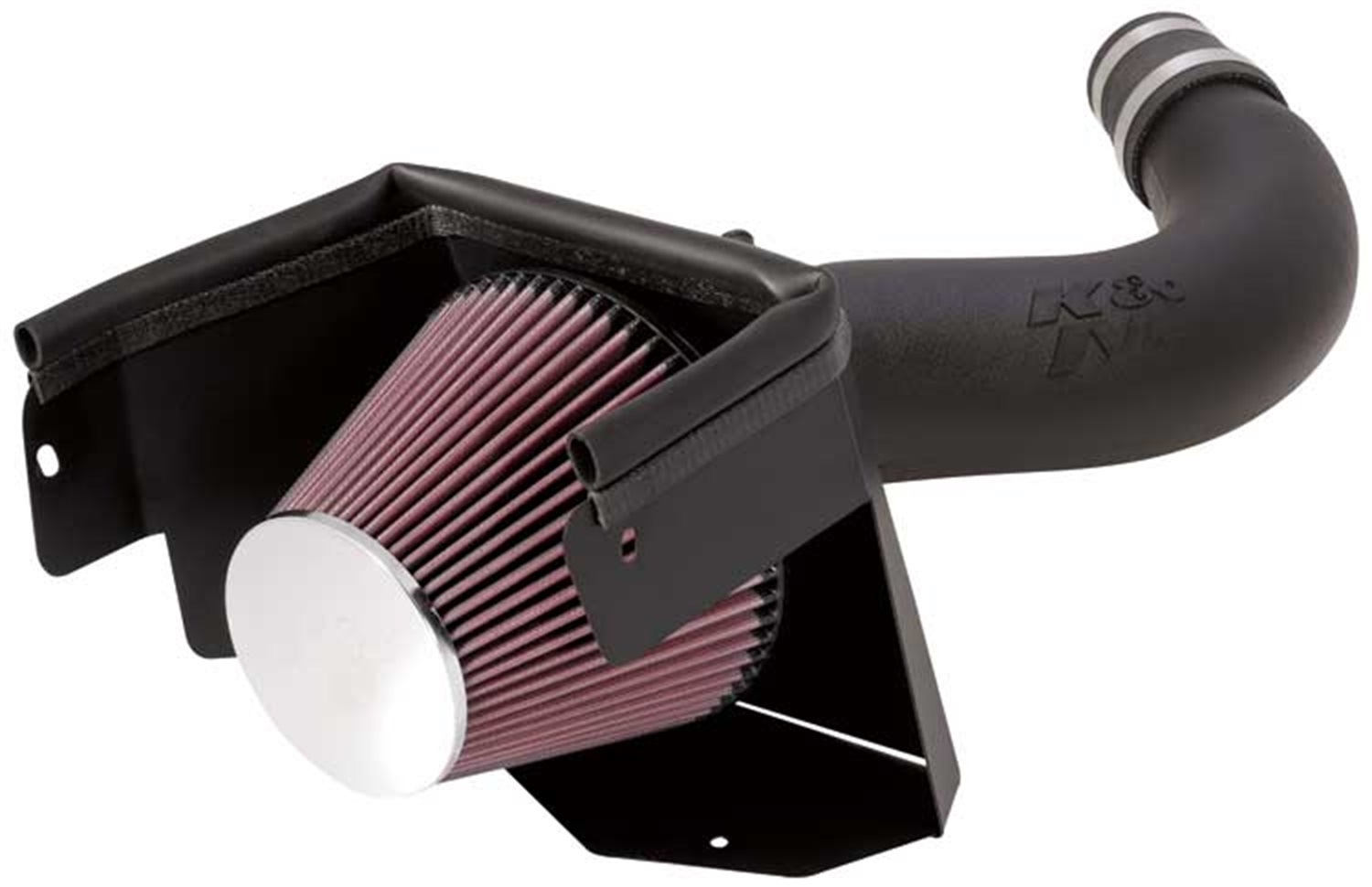 K&N Filters K&N Filters 63-1553 Air Charger Performance Kit Fits 11 Wrangler (JK)