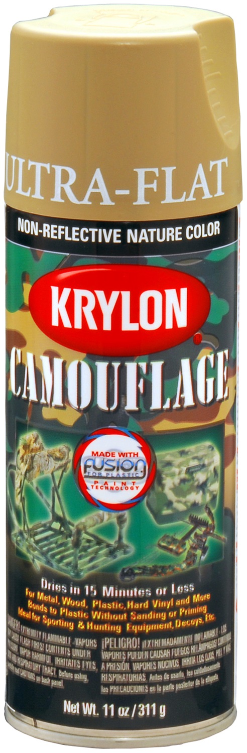 Krylon Krylon 4291 Krylon Camouflage Paint with Fusion for Plastic Technology