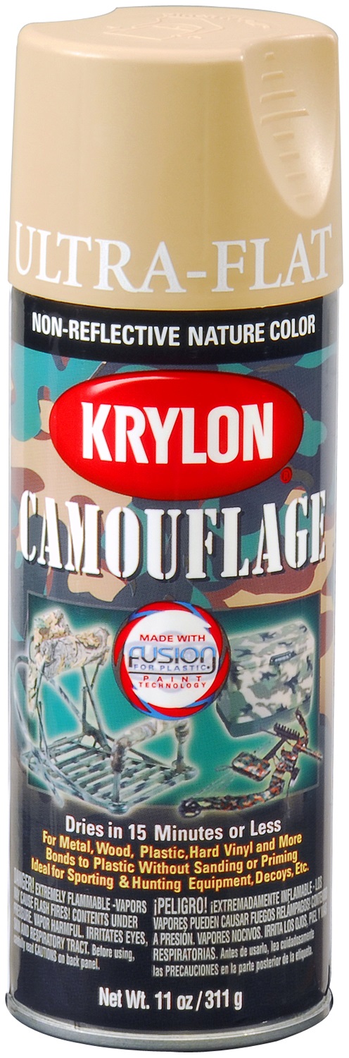 Krylon Krylon 4295 Krylon Camouflage Paint with Fusion for Plastic Technology