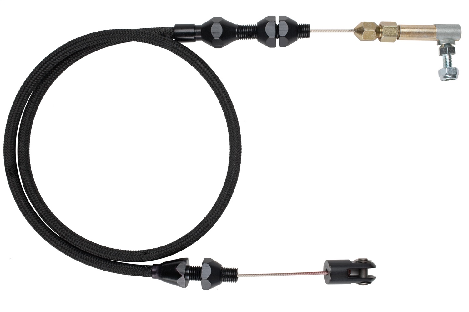 Lokar Lokar XTC-1000LS1 Midnight Series; Hi-Tech Throttle Cable Kit