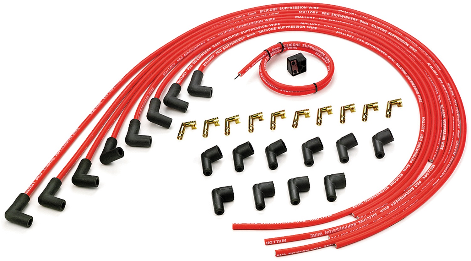Mallory Mallory 937 Pro Sidewinder Spark Plug Wire Kit