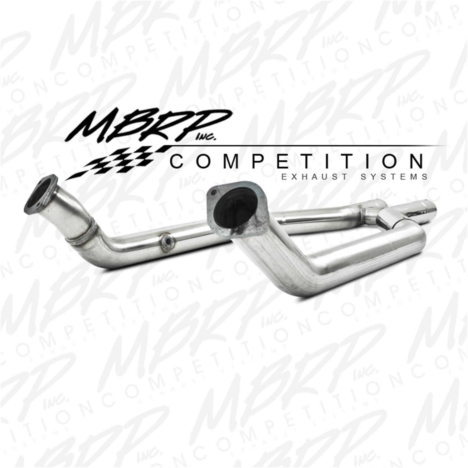 MBRP Exhaust MBRP Exhaust C7220409 Competition Series; Off Road H-Pipe 11-12 Mustang
