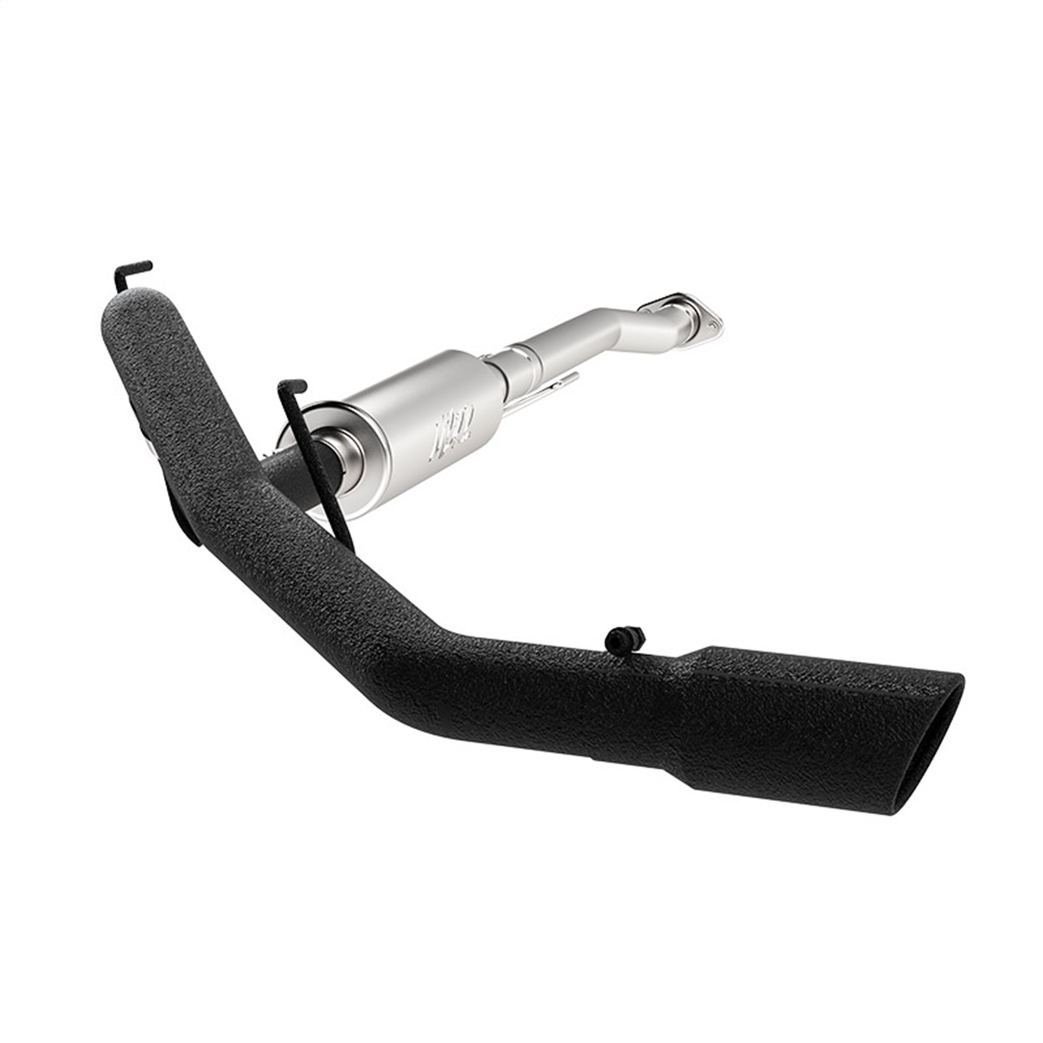 MBRP Exhaust MBRP Exhaust S5236BLK Black Series; Cat Back Single Side Exit Exhaust System