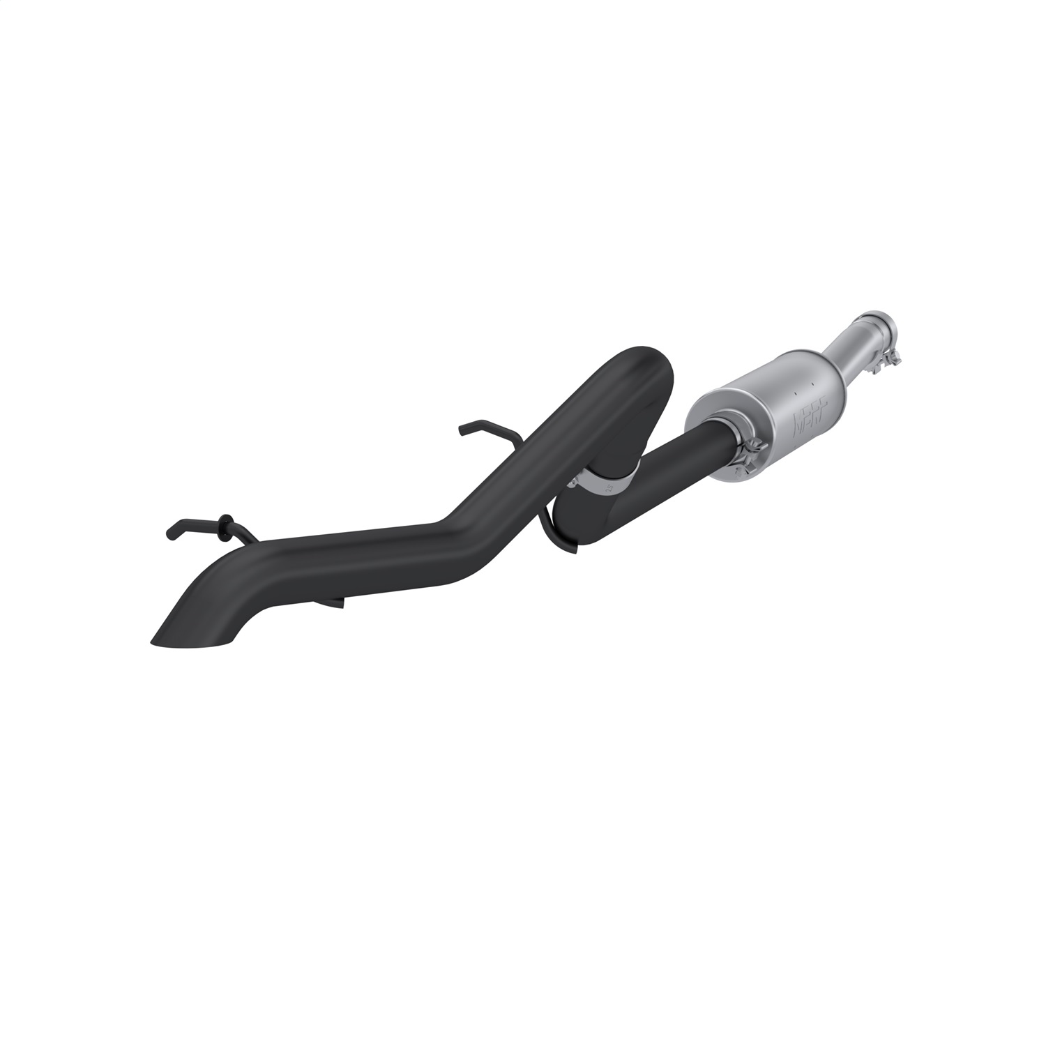 MBRP Exhaust MBRP Exhaust S5514BLK Black Series; Off Road Single Side Exit Exhaust System