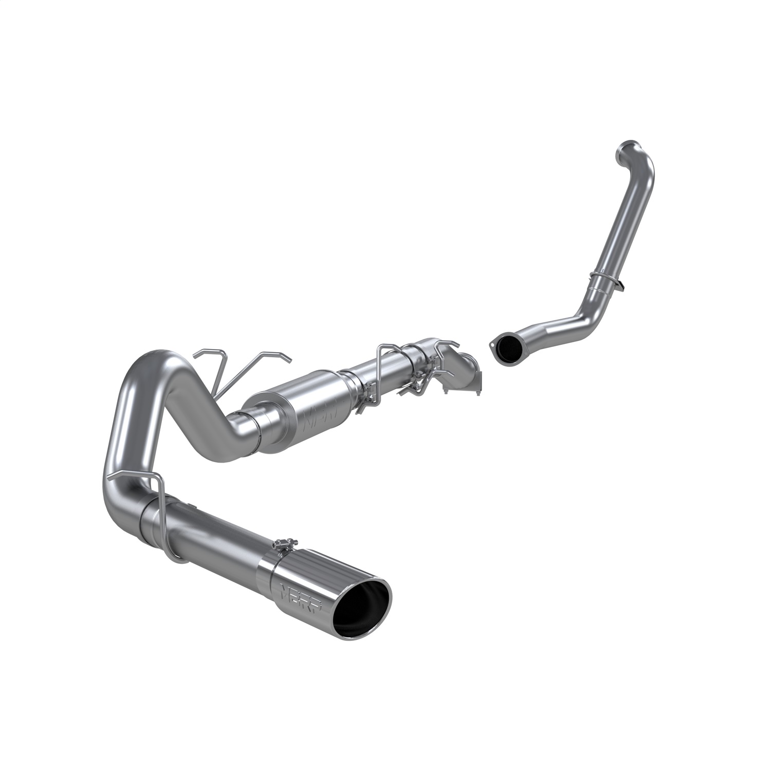 MBRP Exhaust MBRP Exhaust S6206409 XP Series; Turbo Back Single Side Exit Exhaust System