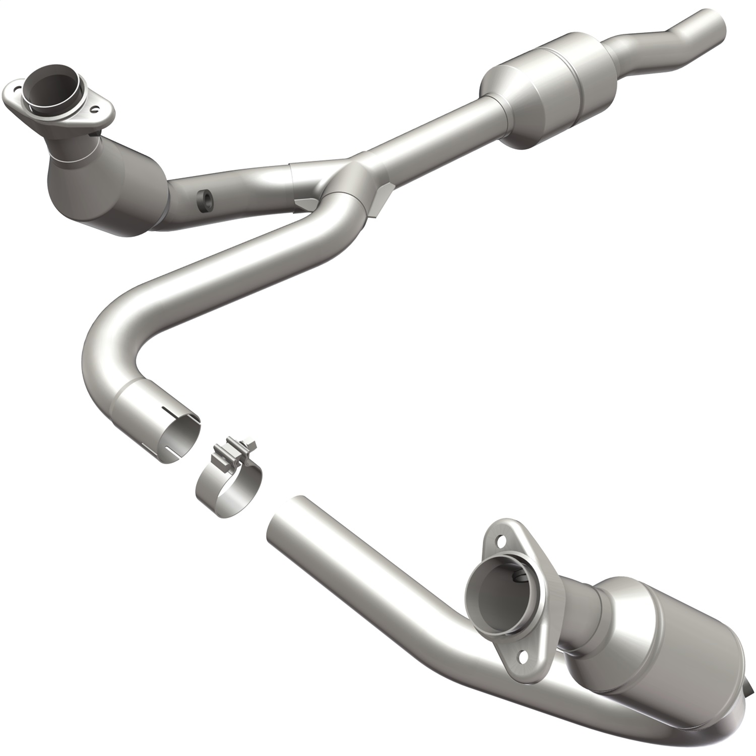 MagnaFlow 49 State Converter MagnaFlow 49 State Converter 24421 Direct Fit Catalytic Converter Fits Ram 1500