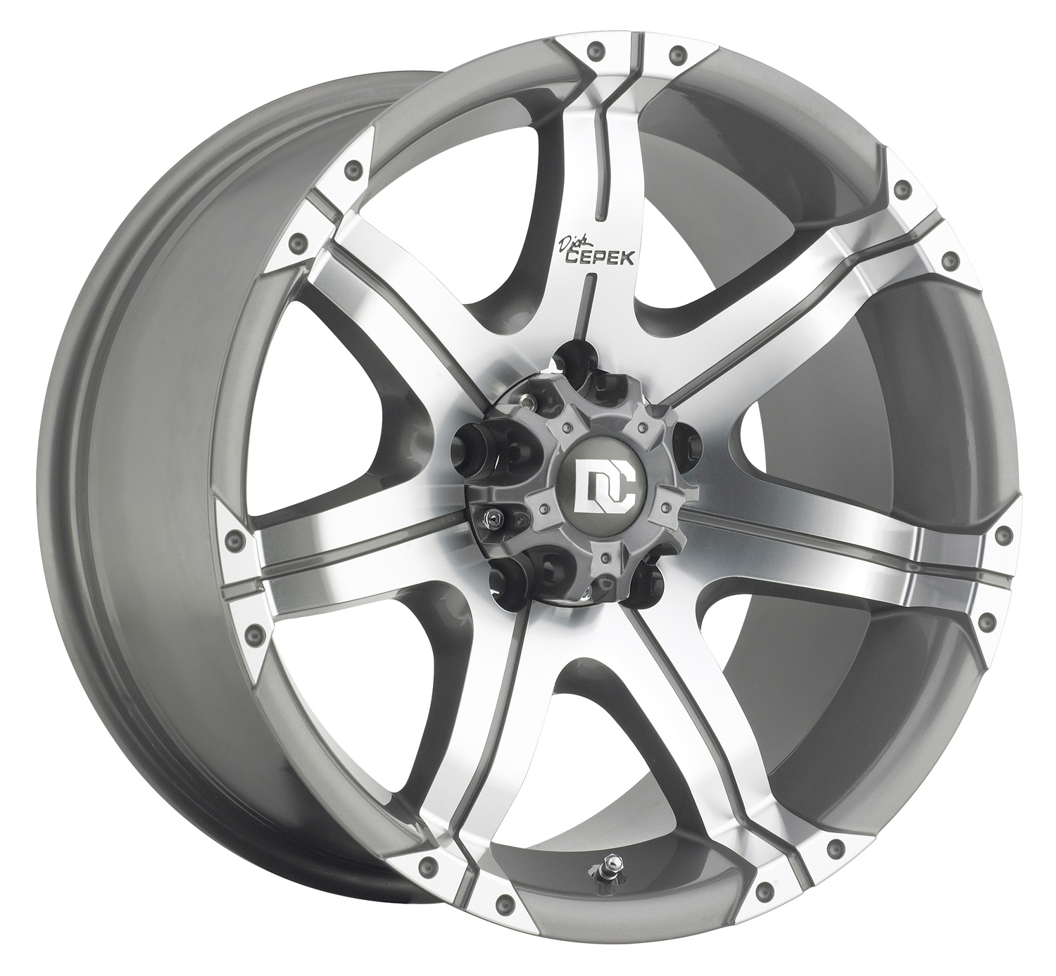 Mickey Thompson Mickey Thompson 90000001375 Dick Cepek Gun Metal 7; Wheel