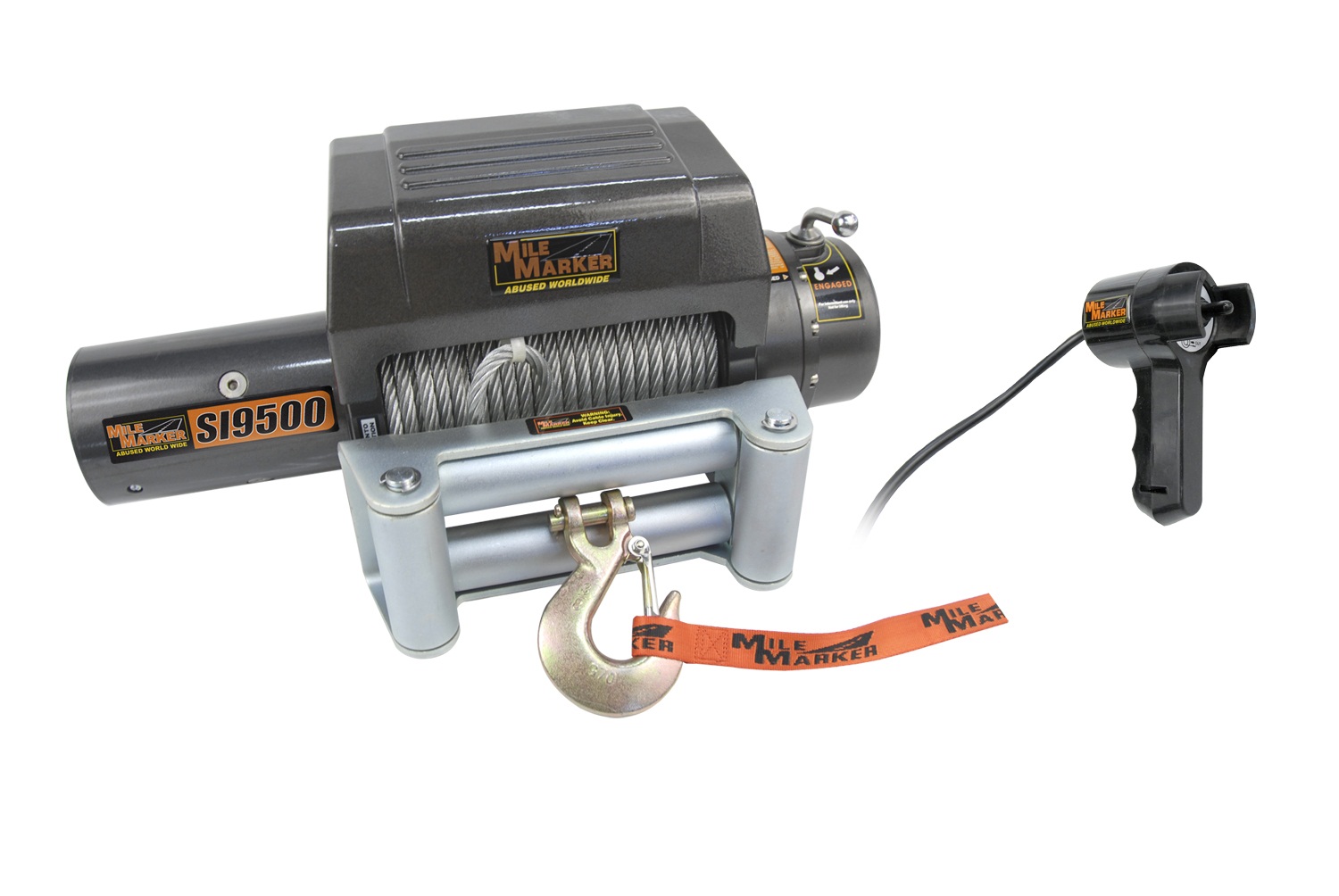 Mile Marker Mile Marker 76-50147 SI9500; Electric Winch Fits 02-L ALL H1