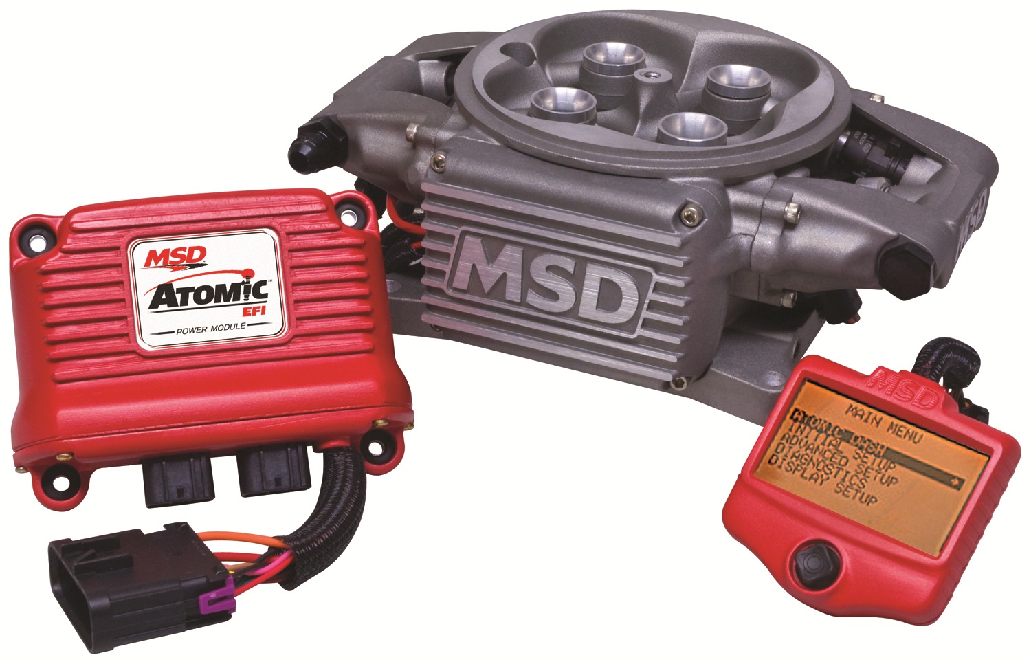 MSD Ignition MSD Ignition 2910 Atomic EFI Basic Kit; Throttle Body