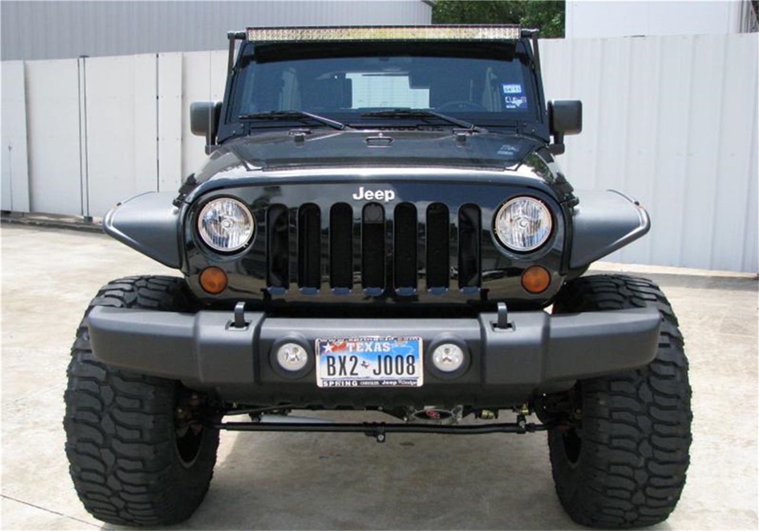 N-Fab N-Fab J0750LR Light Bar Windshield Mount Fits 07-15 Wrangler (JK)