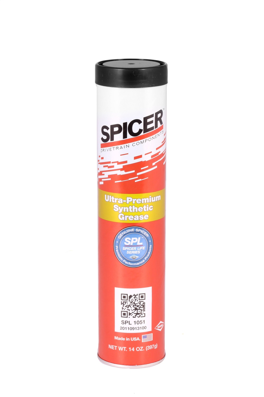 Omix-Ada 19201.03 Spicer Synthetic Grease Spicer Synthetic Grease; Spicer Life Series Ultra-Premium Synthetic Grease 14 oz. Tube;