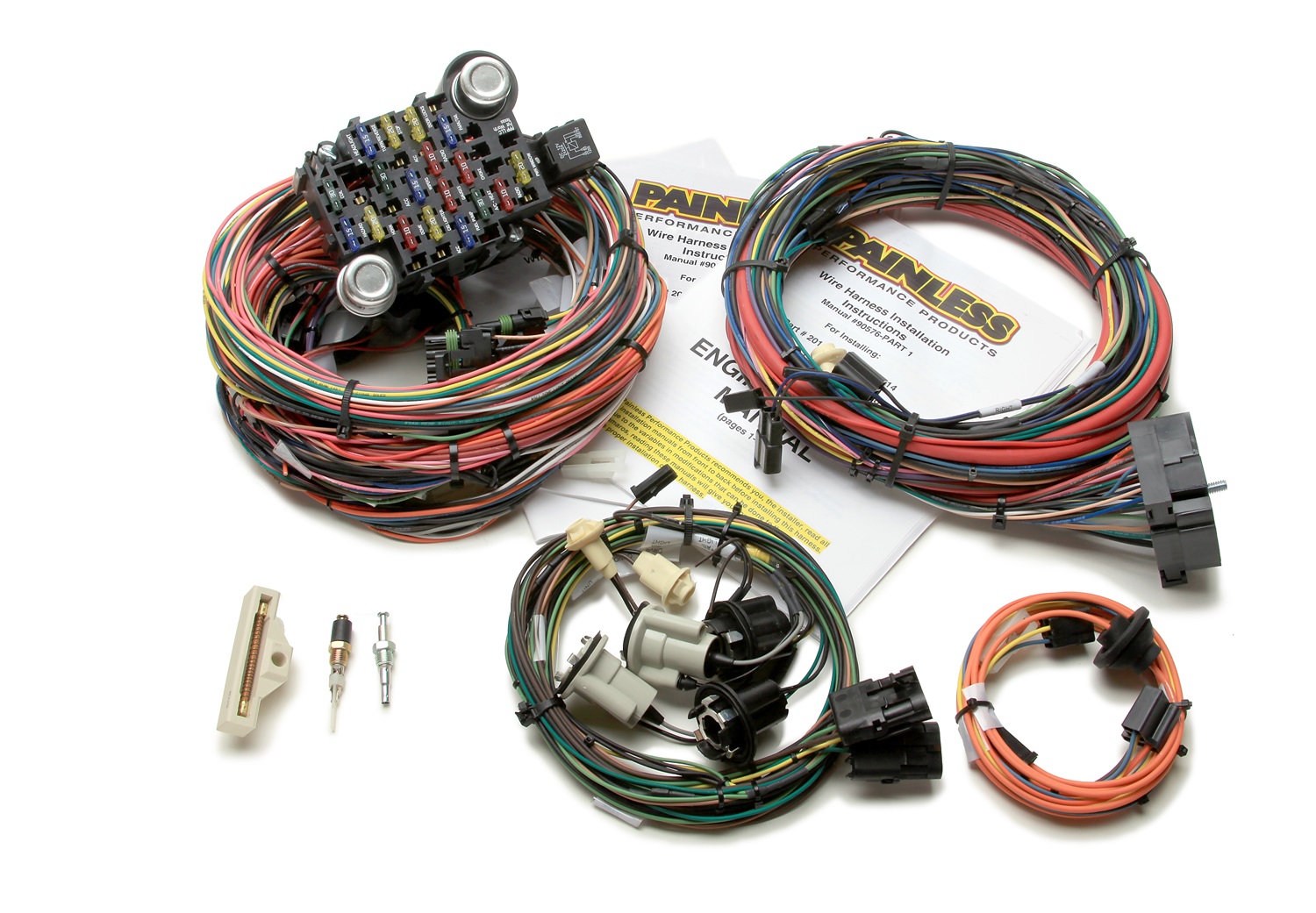 Painless Wiring Painless Wiring 20112 26 Circuit Direct Fit Camaro Harness Fits 70-73 Camaro