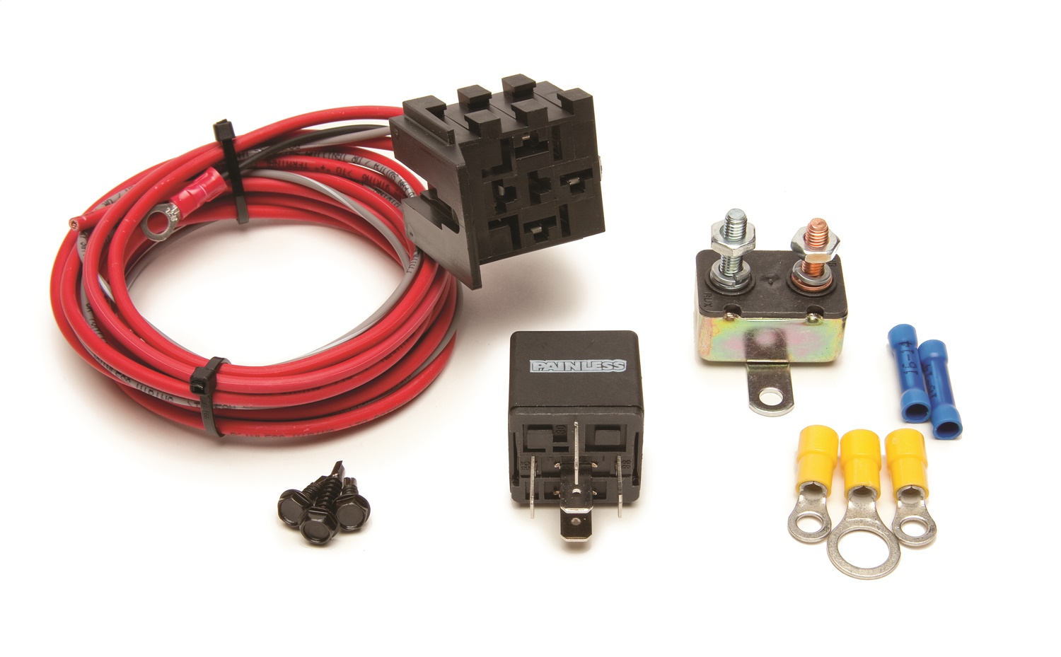 Painless Wiring Painless Wiring 30101 Fan-Thom Electric Fan Relay Kit