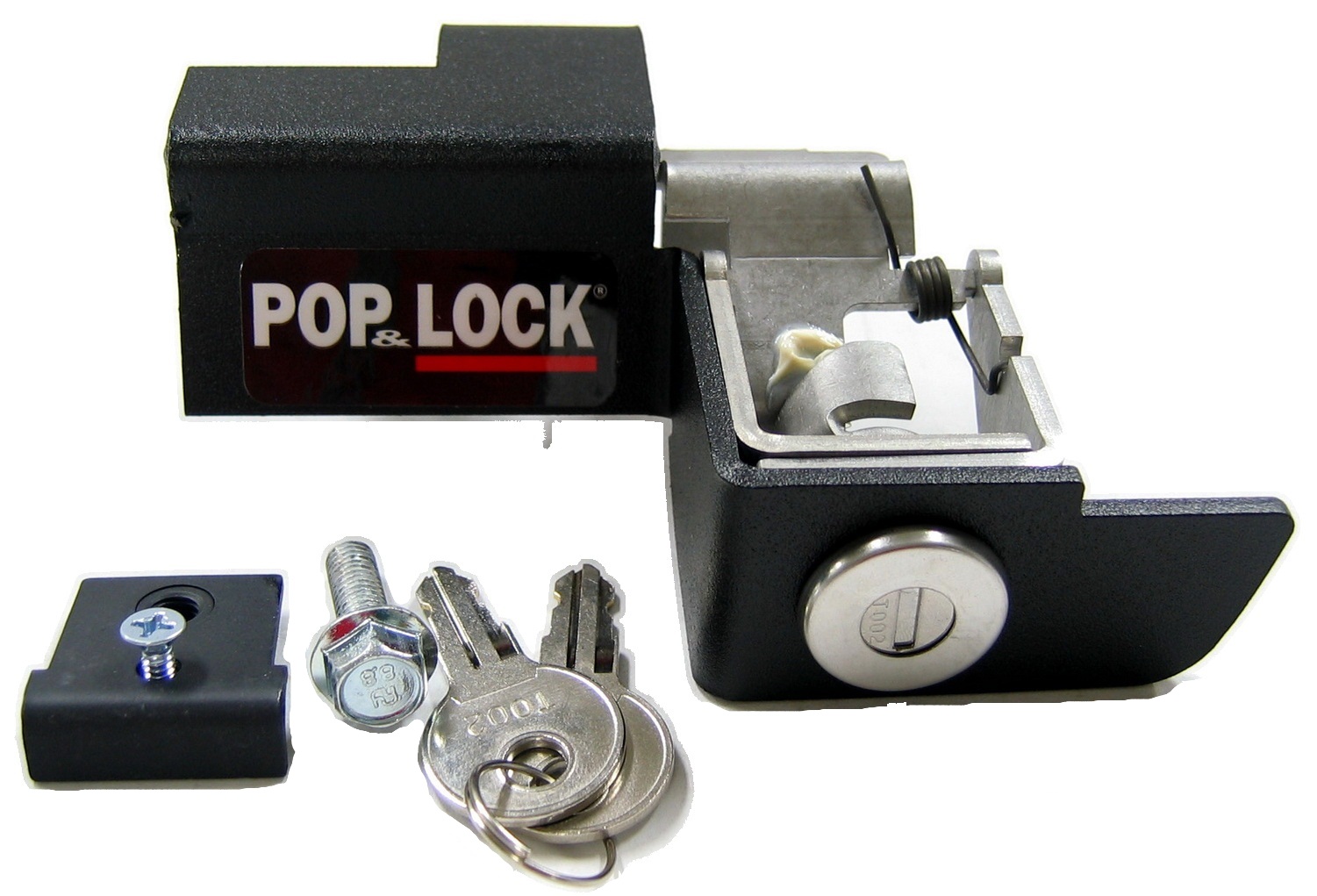 Pop and Lock Pop and Lock PL1300H3T Manual Tailgate Lock Fits 07-10 H3 H3T