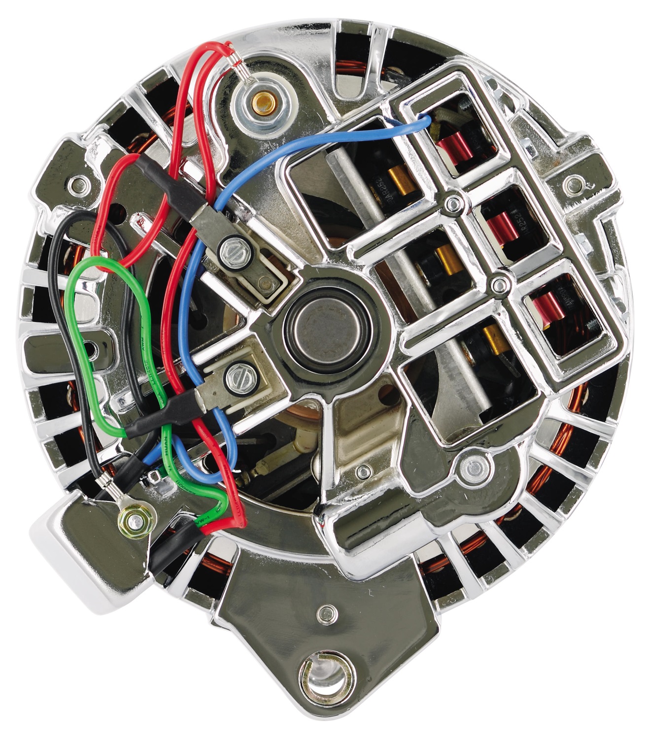 Powermaster 175091 Alternator Early Chrysler 75 Amp One ... 1985 chrysler alternator wiring 