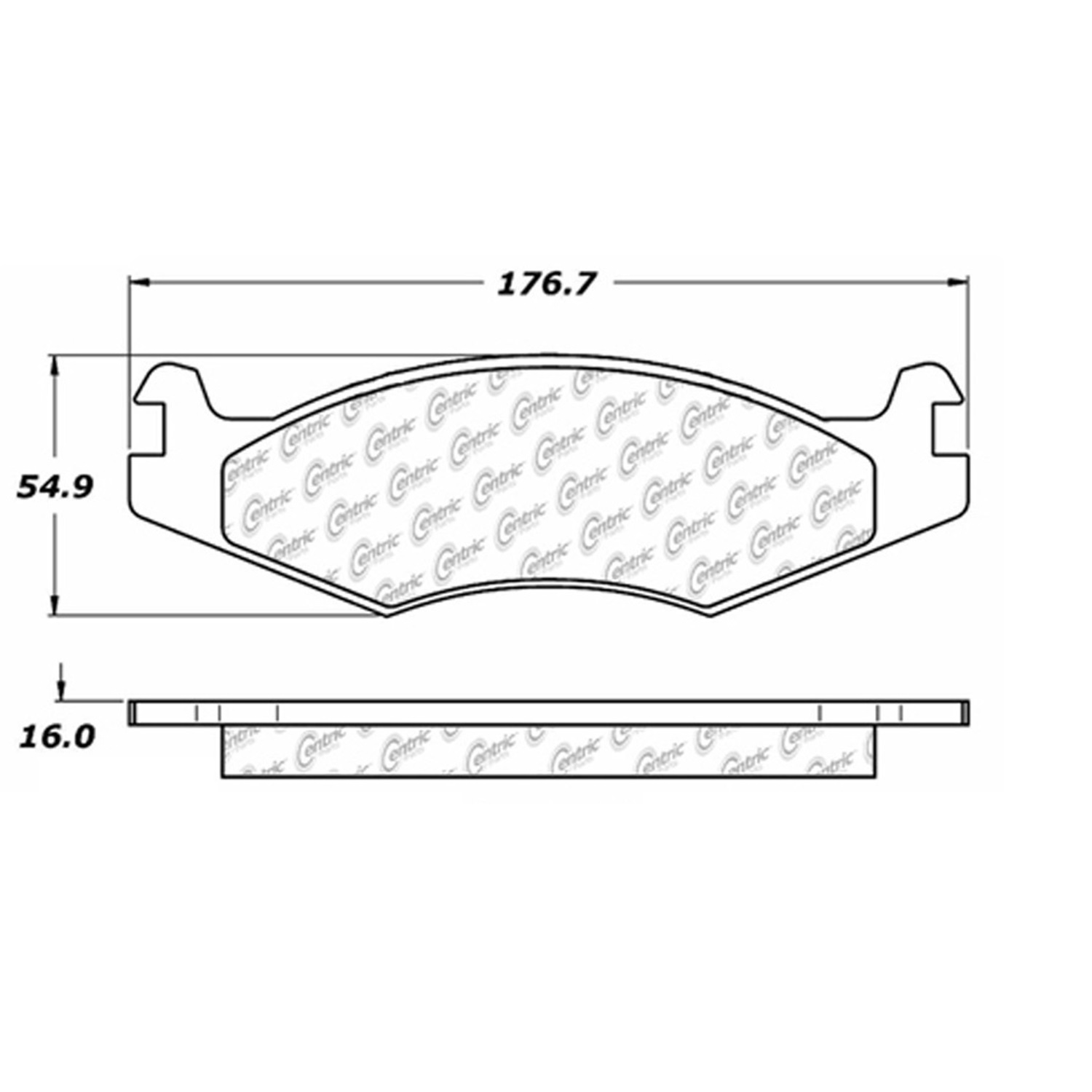 StopTech StopTech 106.06510 Disc Brake Pad Fits 92-02 H1 Hummer