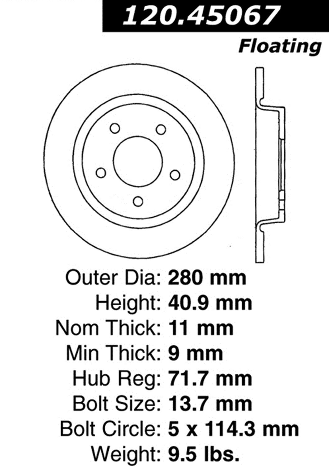 StopTech StopTech 126.45067SR StopTech Sport Rotors Fits 04-11 3