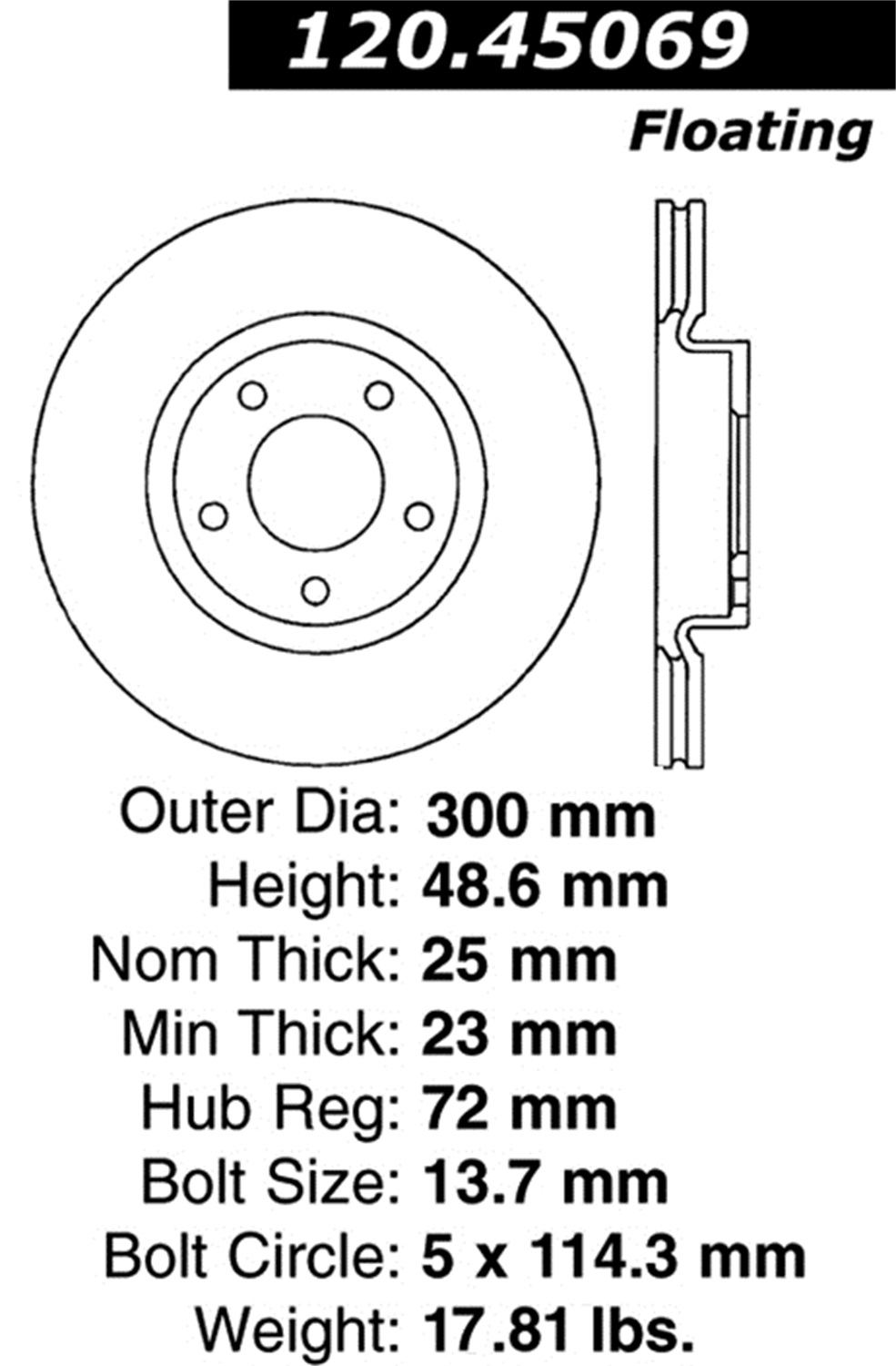 StopTech StopTech 126.45069SL StopTech Sport Rotors Fits 04-12 3 3 Sport 5