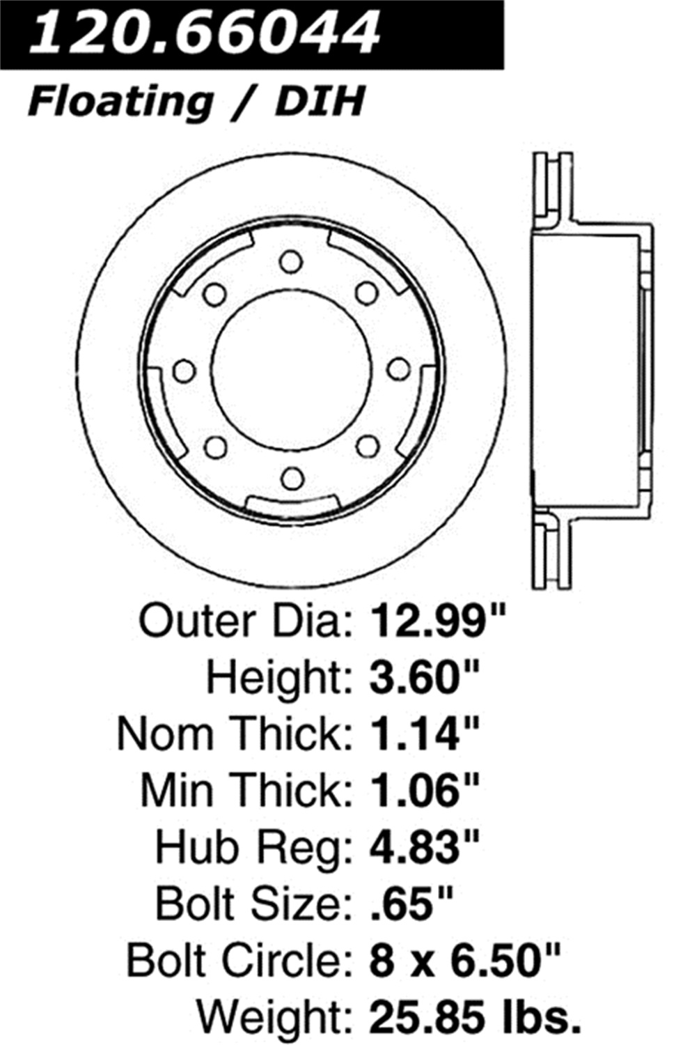 StopTech StopTech 126.66044SL StopTech Sport Rotors