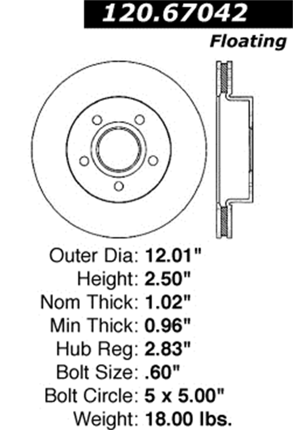 StopTech StopTech 126.67042SL StopTech Sport Rotors Fits 99-04 Grand Cherokee (WJ)