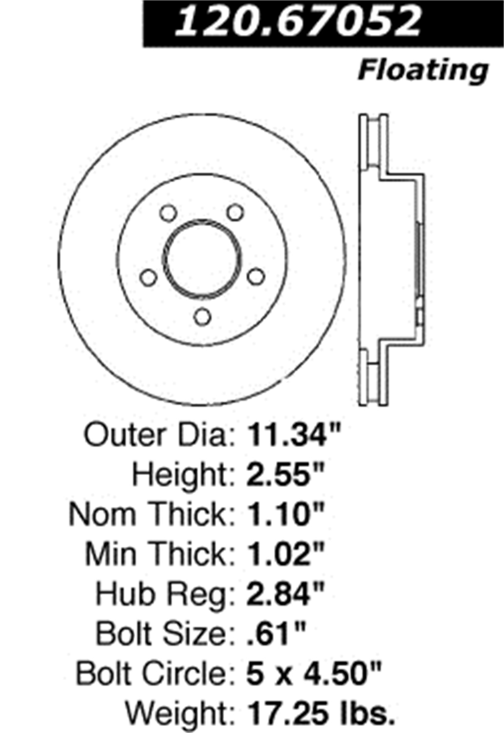 StopTech StopTech 126.67052SR StopTech Sport Rotors Fits 02-07 Liberty