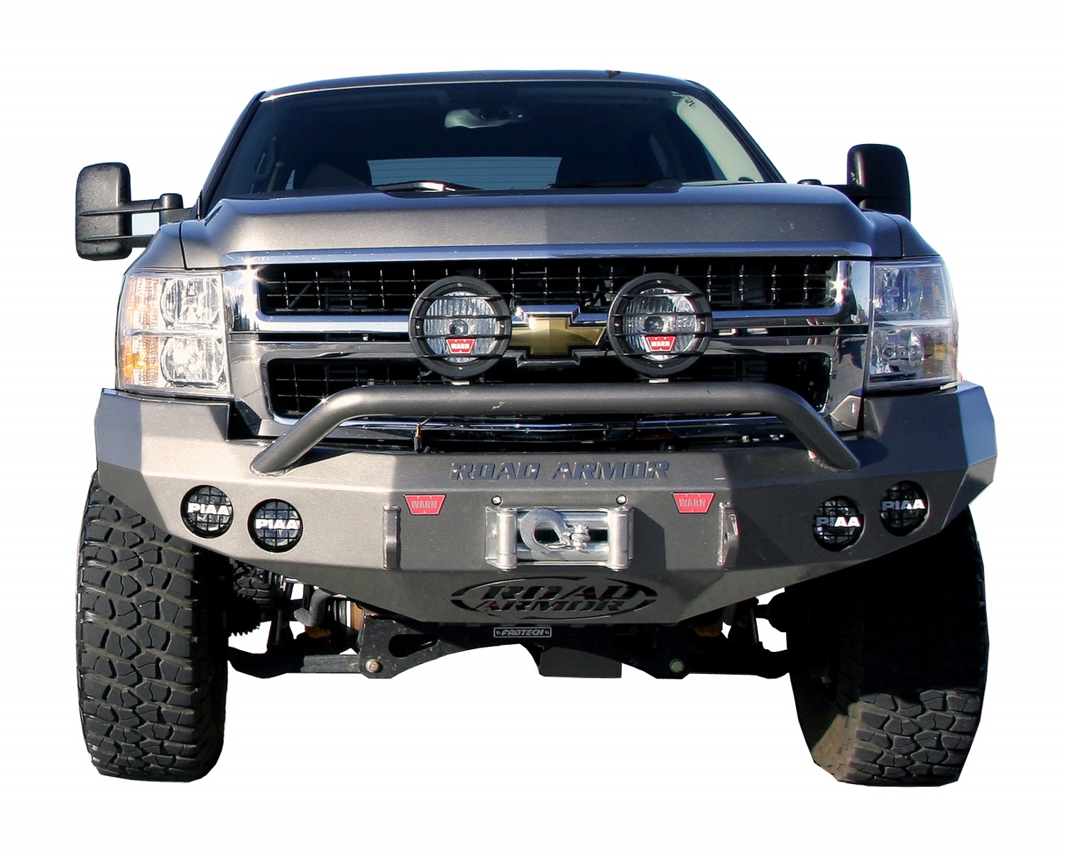 Road Armor Road Armor 37204B Front Stealth Bumper Fits Silverado 2500 HD Silverado 3500 HD