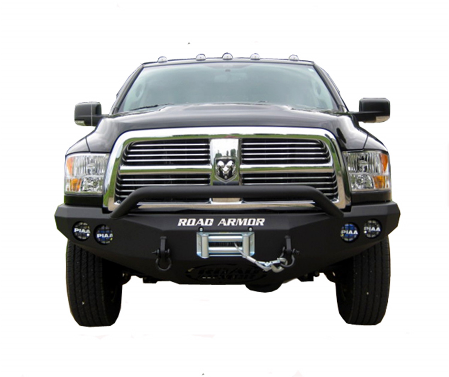 Road Armor Road Armor 40804B Front Stealth Bumper Fits 10-12 2500 3500 Ram 2500 Ram 3500