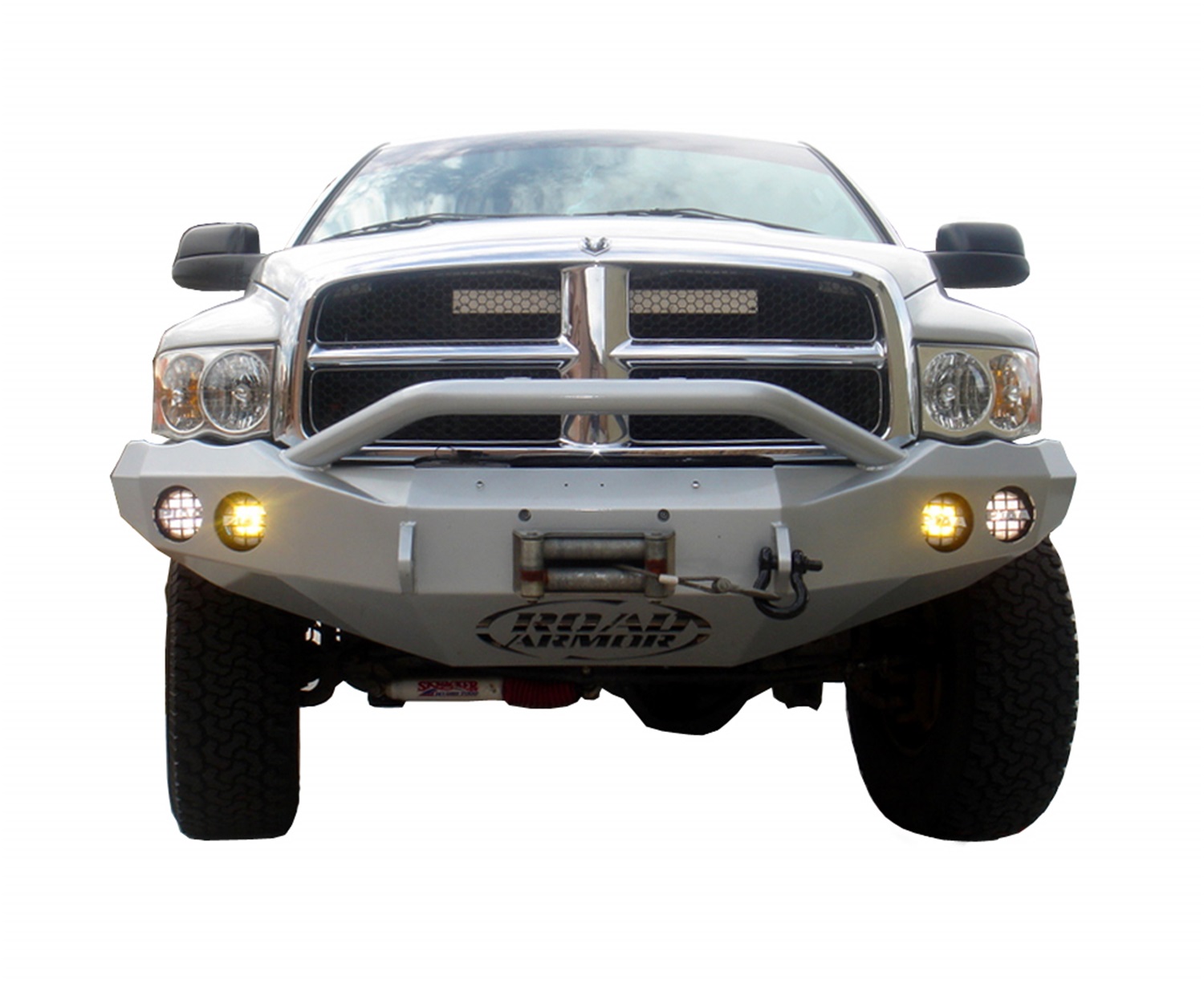 Road Armor Road Armor 44044B Front Stealth Bumper Fits 03-05 Ram 2500 Ram 3500