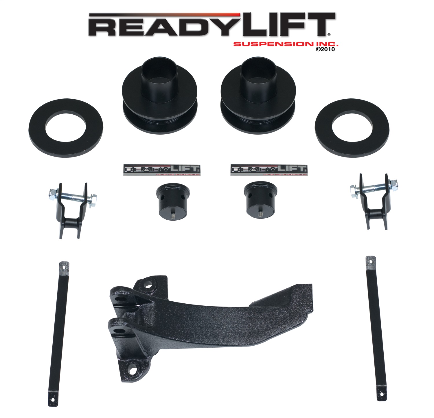 ReadyLift ReadyLift 66-2515 2.5 in. Front Leveling Kit; Coil Spacers