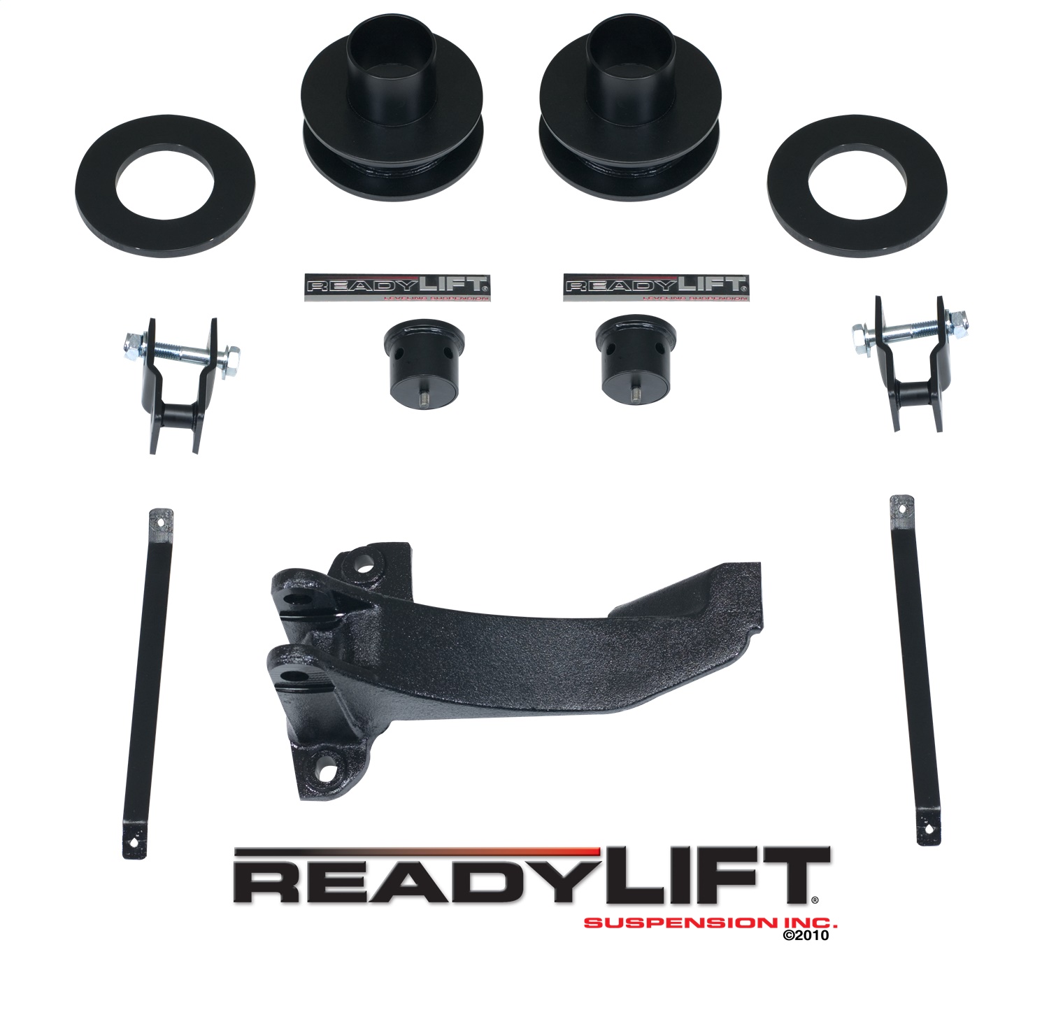 ReadyLift ReadyLift 66-2516 2.5 in. Front Leveling Kit; Coil Spacers