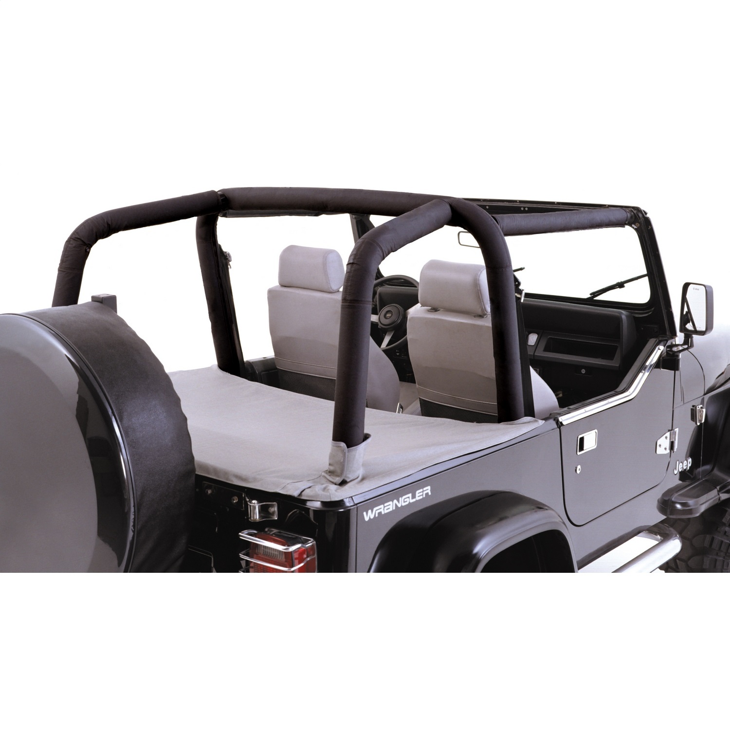 Rugged Ridge Rugged Ridge 13612.15 Roll Bar Cover Kit Fits 97-02 Wrangler (TJ)