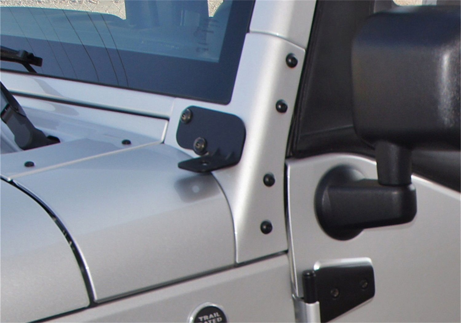 Jeep jk windshield hinge #4