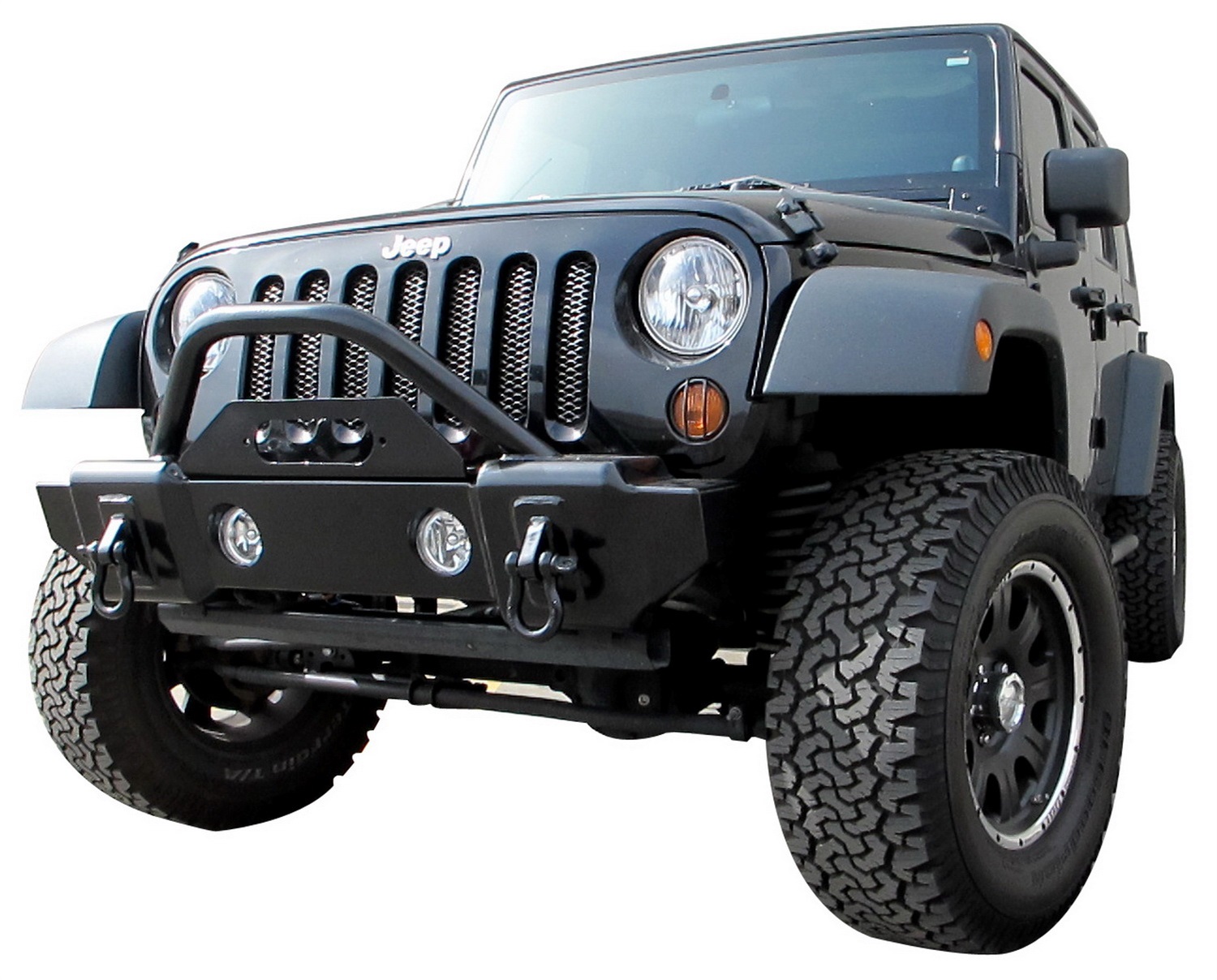 Rampage Rampage 88509 Front Recovery Bumper Fits 07-15 Wrangler (JK)