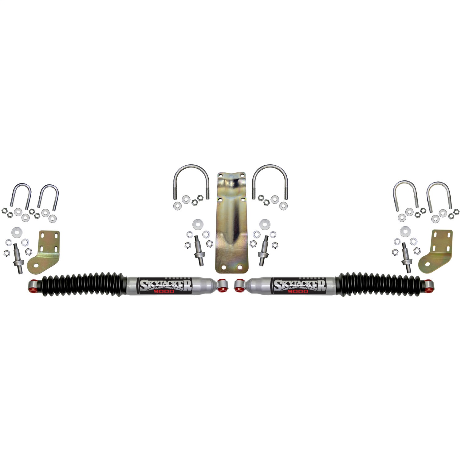 Skyjacker Skyjacker 9218 Steering Stabilizer; Dual Kit Fits Ram 1500 Ram 2500 Ram 3500