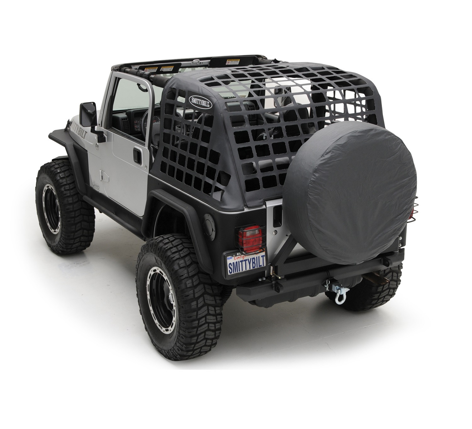 Smittybilt 561035 Cargo Net Restraint System 97-06 TJ ...