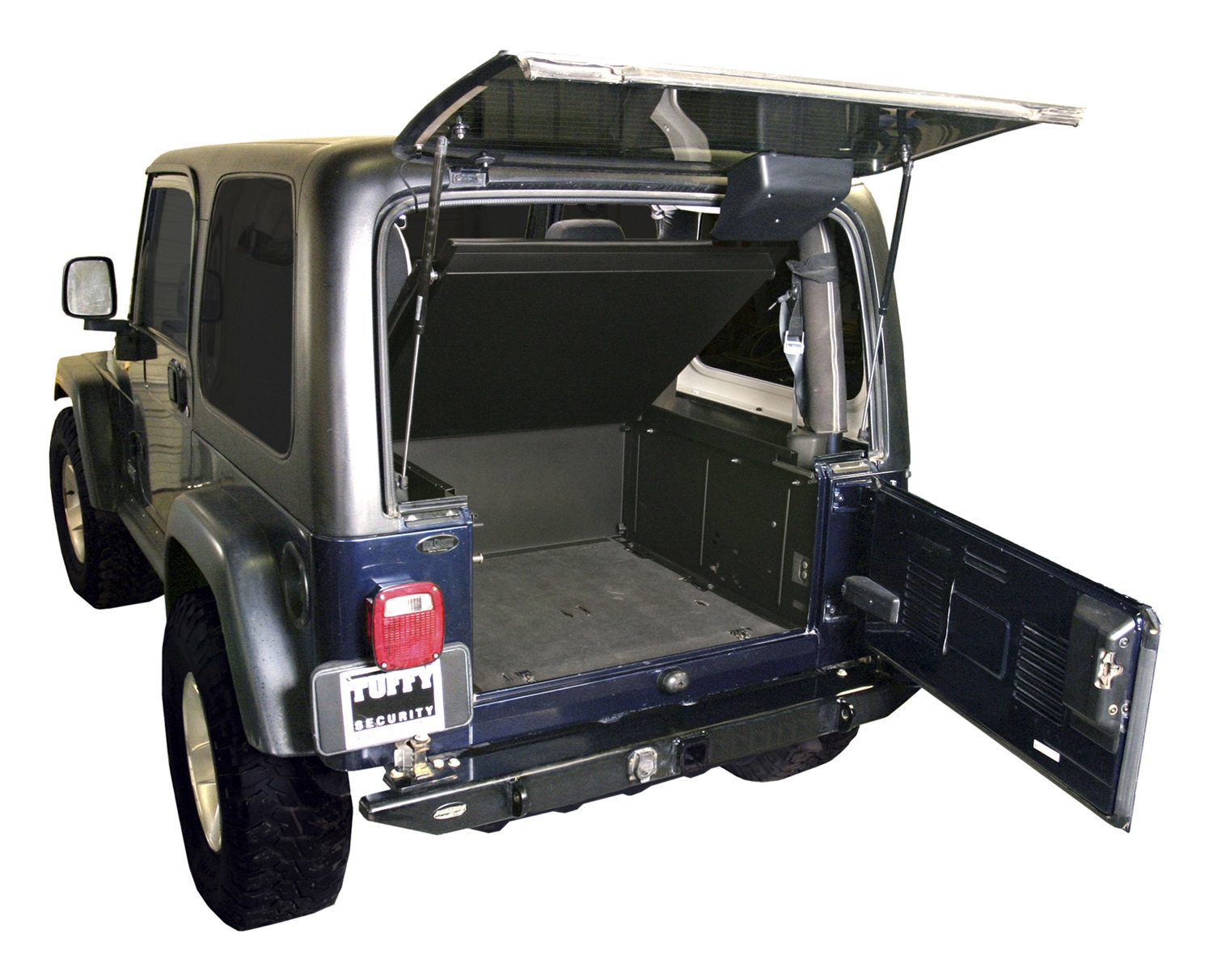 NEW Tuffy Security Tuffy Security Deck Enclosure Cargo Area Jeep