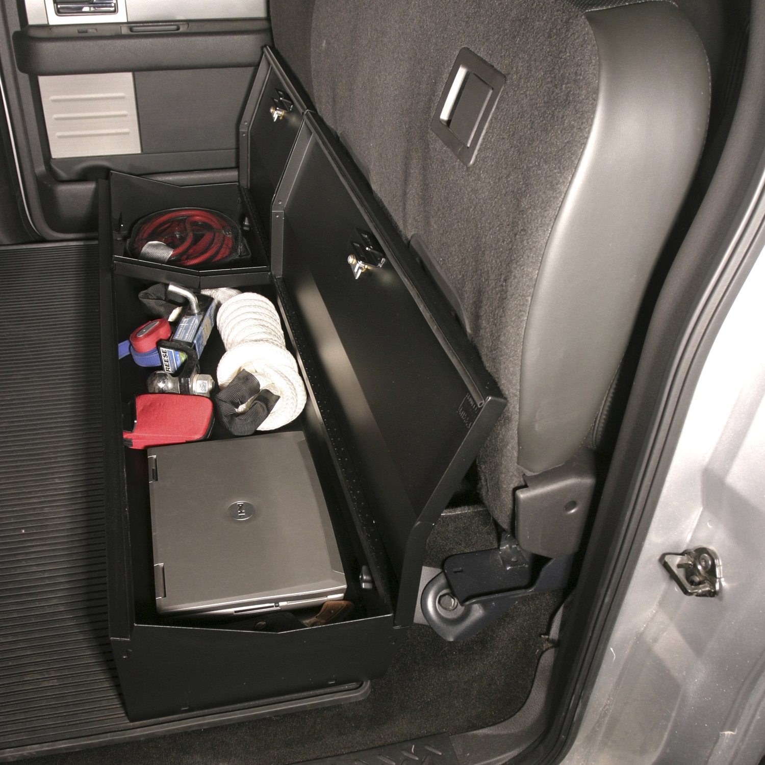 Tuffy Security Products 28301 Underseat Lockbox Storage Box Black Full Length eBay