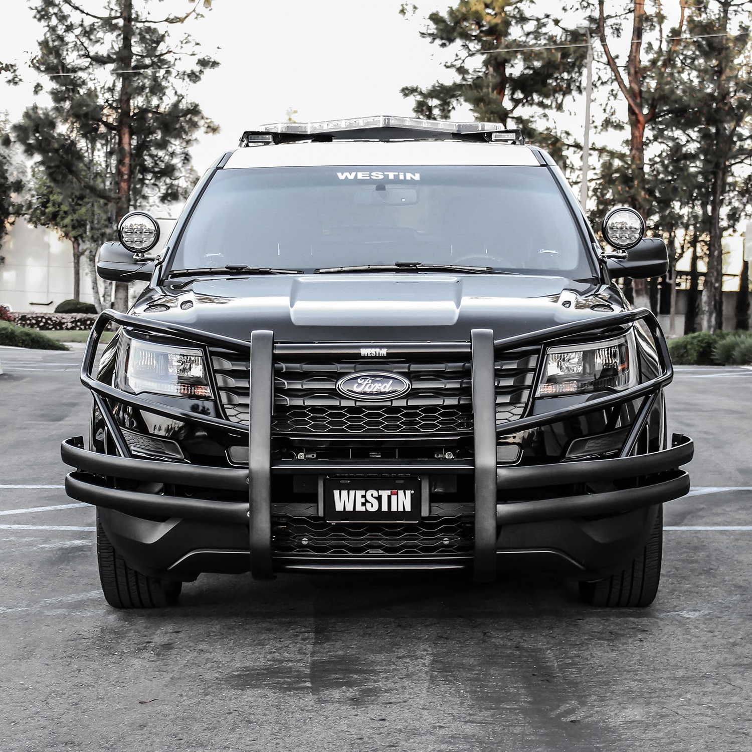 Westin 36-2125PB Public Safety Push Bumpers