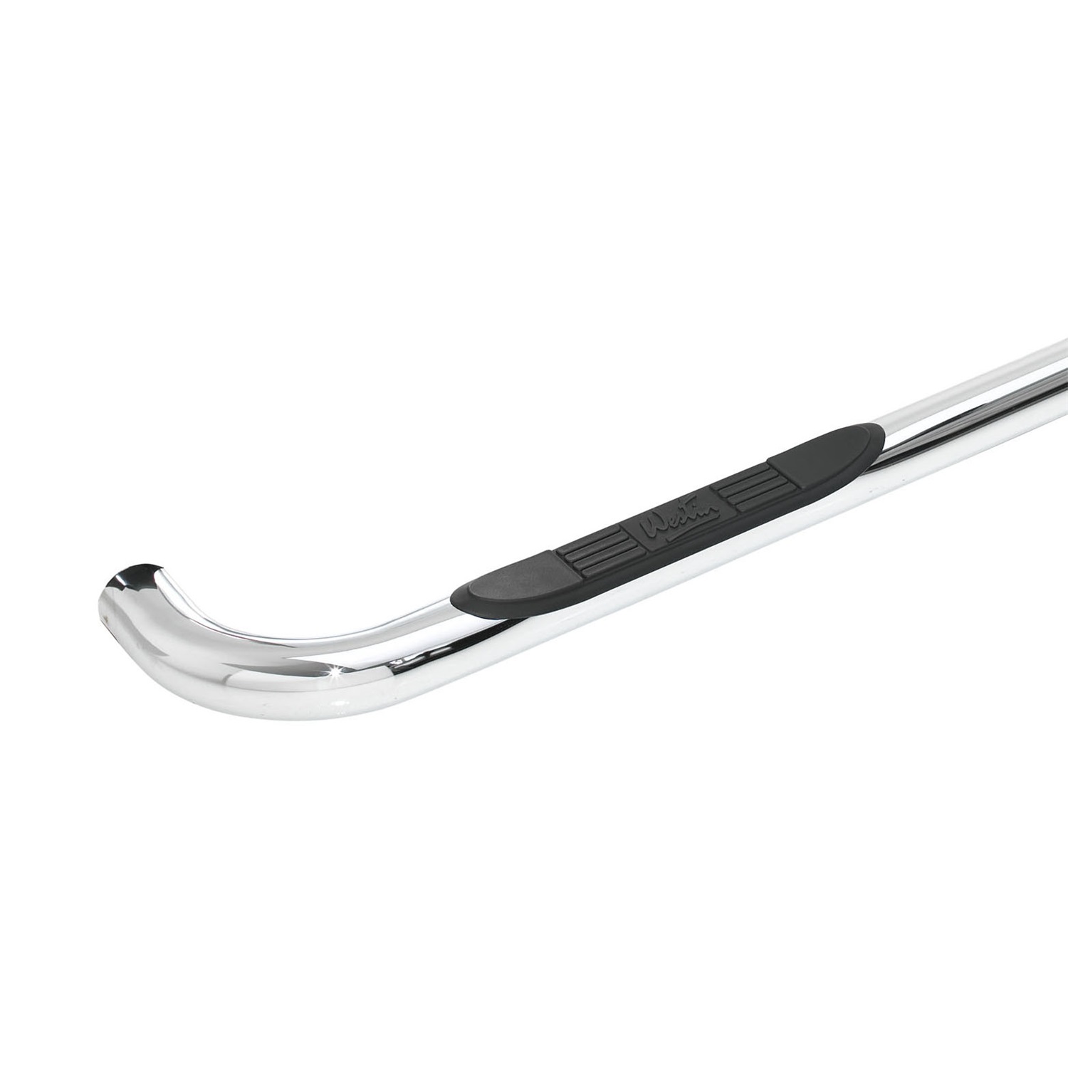 Westin Westin 25-0620 Signature Series; 3 in. Round Step Bar; Cab Length