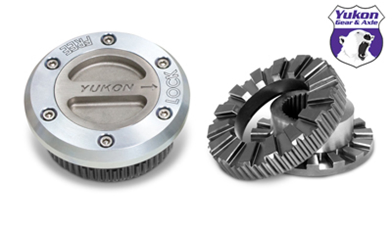 Yukon Gear & Axle Yukon Gear & Axle YHC70003 Yukon Hardcore Locking Axle Hub Set