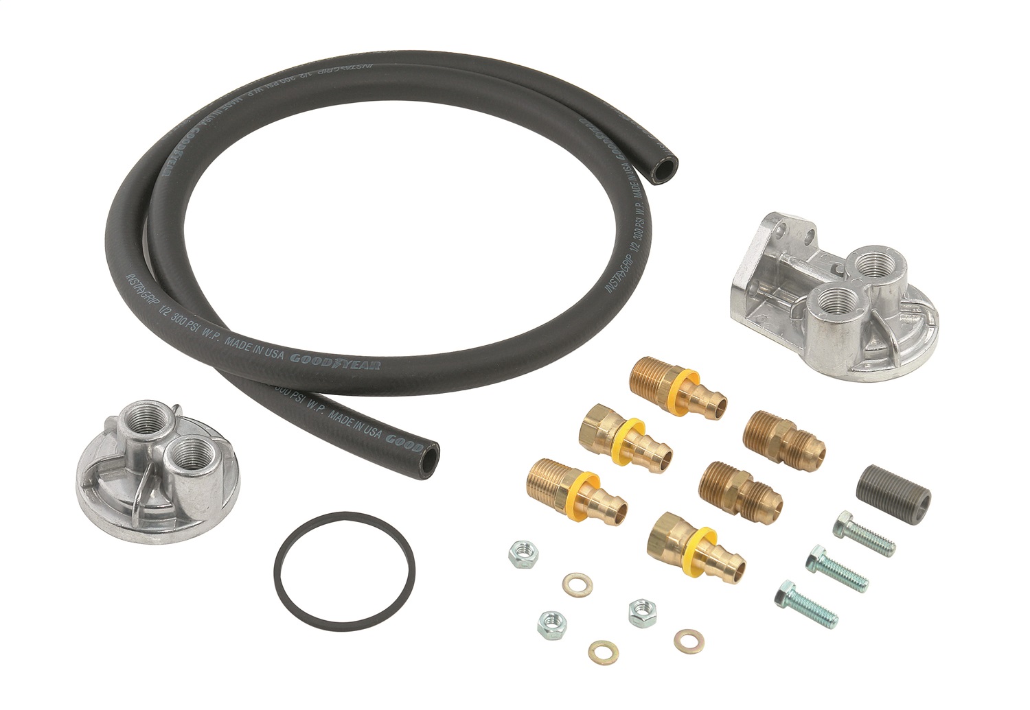 Mr. Gasket Engine Oil Filter Remote Mounting Kit (7682)