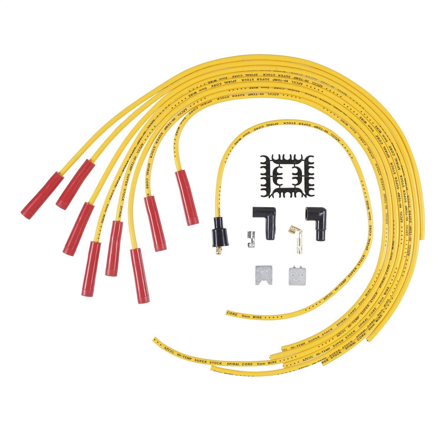 Accel 5040y Universal Fit Spark Plug Wire Set Ebay