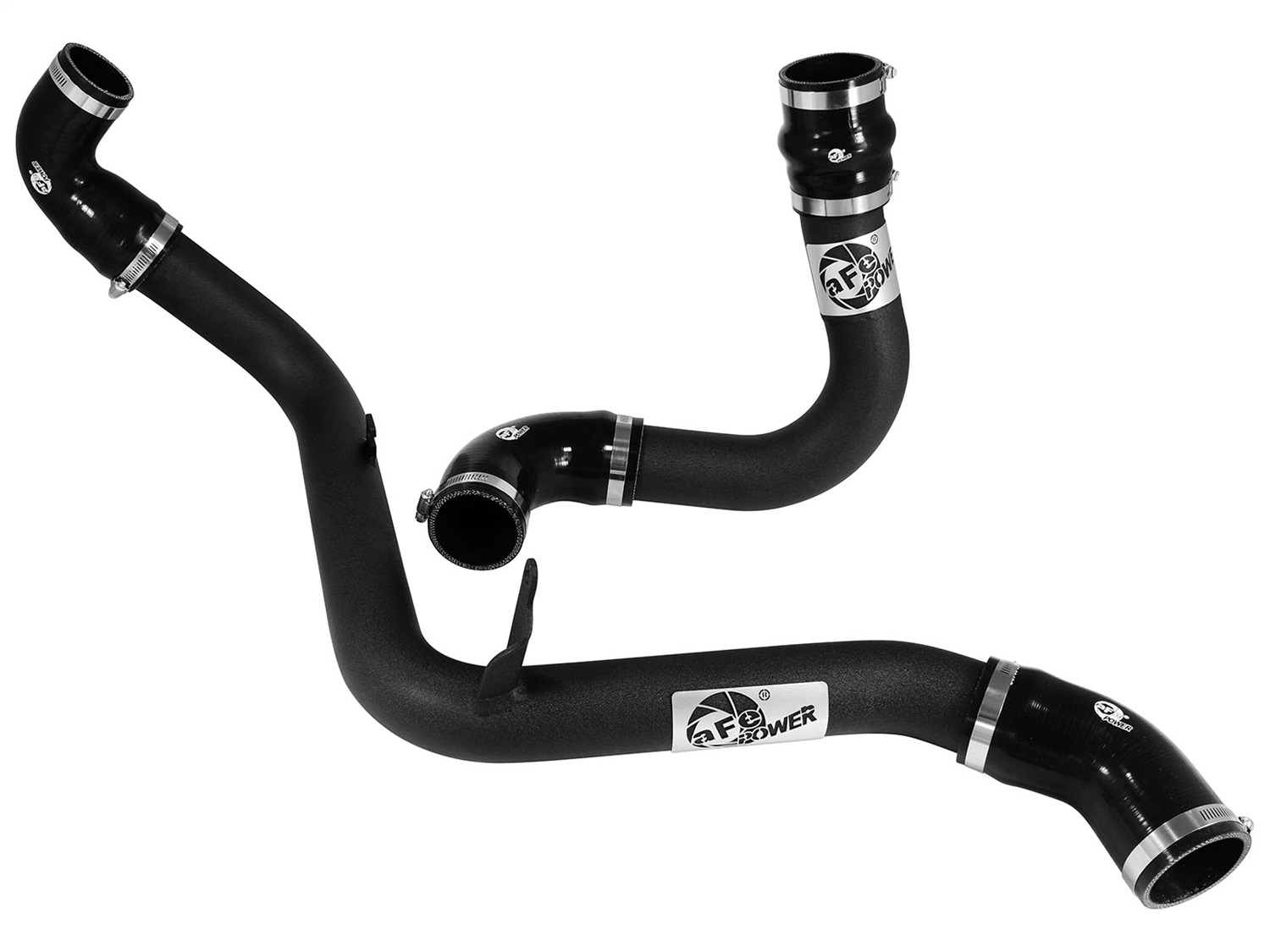 aFe Power BladeRunner Black 2.5" Intercooler Hot/Cold Side Tube with Couplings