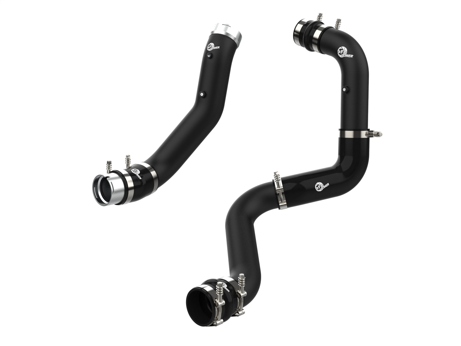 aFe for BladeRunner 3 IN Hot and Cold Charge Pipe Kit Black GM Diesel Trucks