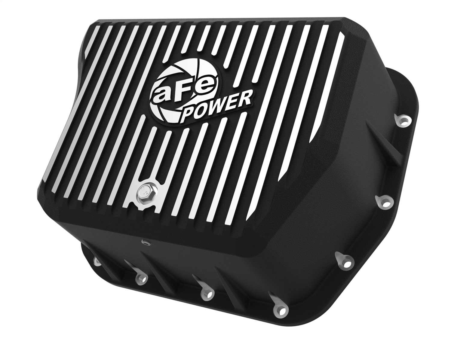 aFe Power Transmission Pan w/ Machined Fins Fits Dodge Cummins 94-07 5.9L
