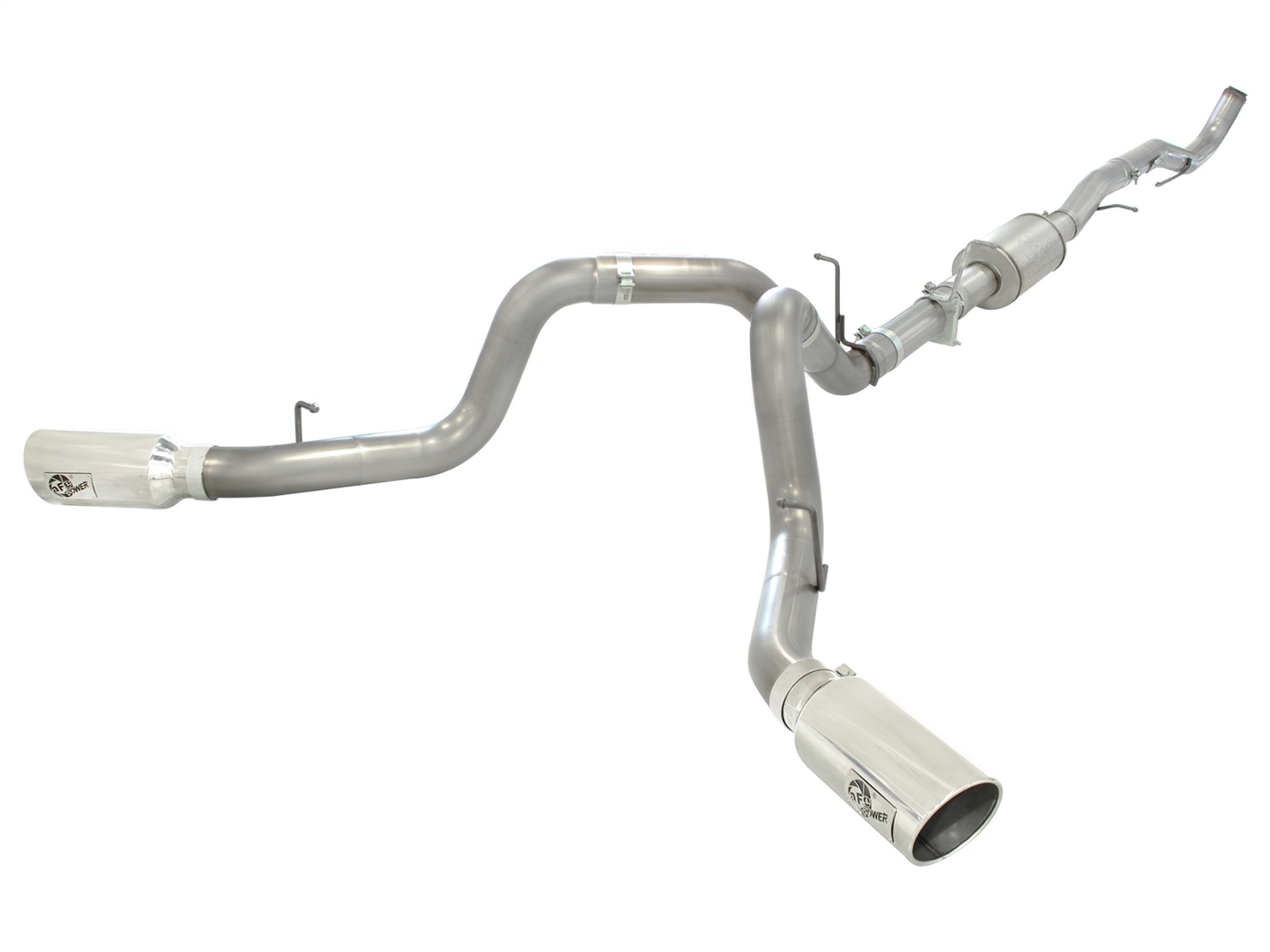 AFE Filters 49-04044-P ATLAS Down-Pipe Back Exhaust System