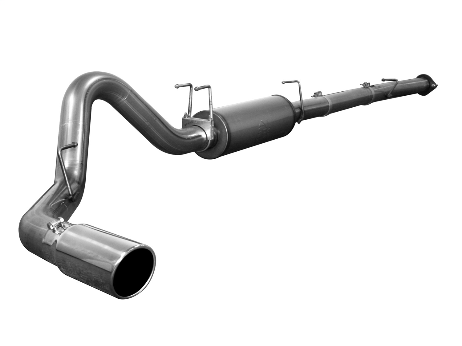AFE Filters 49-13029 LARGE Bore HD Down-Pipe Back Exhaust System