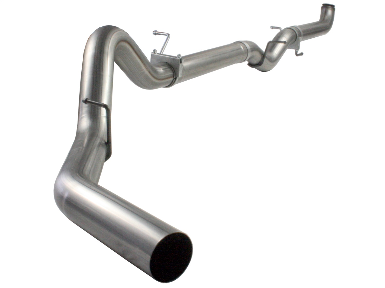 AFE Filters 49-14017NM LARGE Bore HD Down-Pipe Back Exhaust System