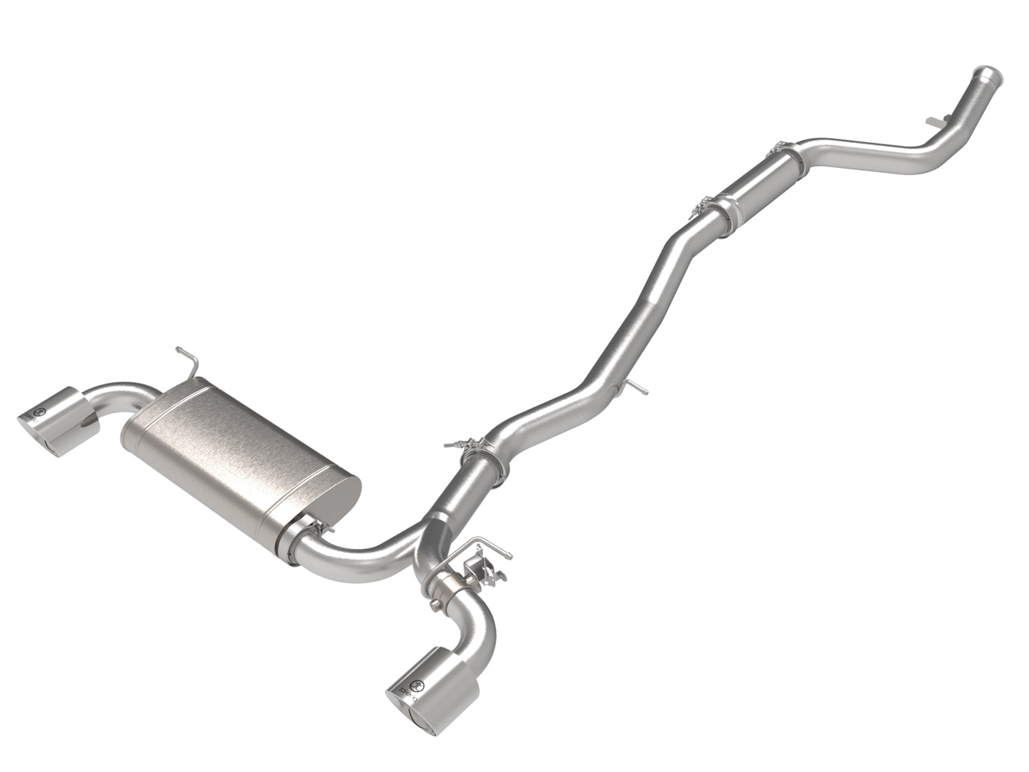AFE Filters 49-36050-P Takeda Cat-Back Exhaust System Fits 21-24 GR Supra