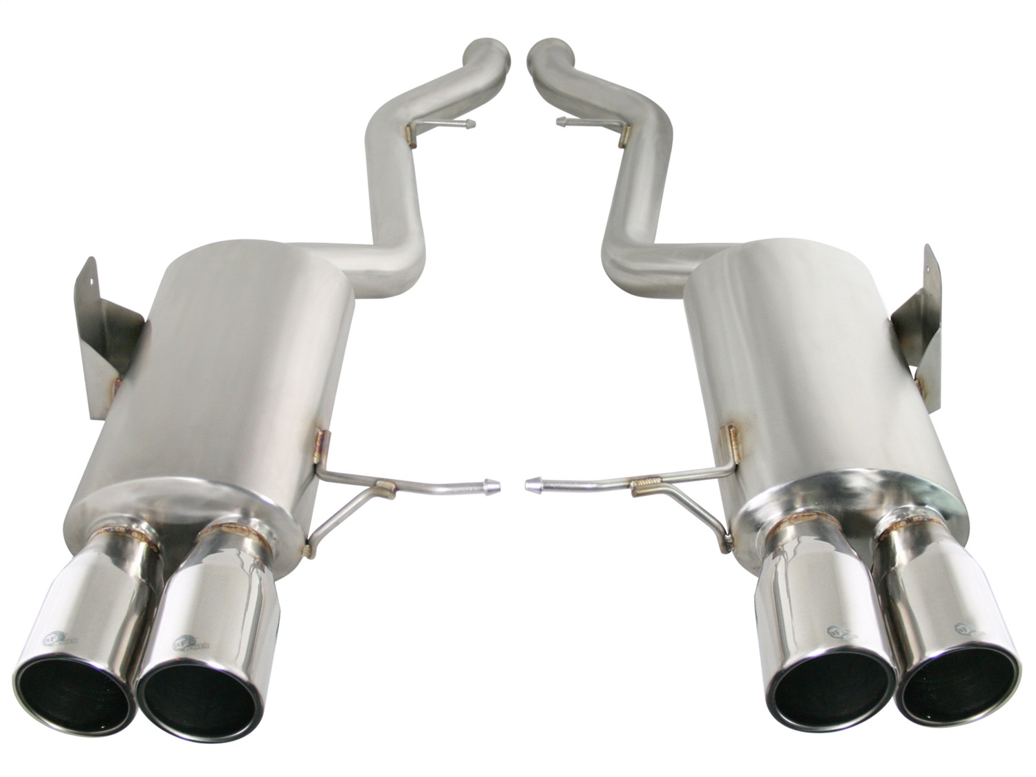 AFE Filters 49-36311-P MACH Force-XP Cat-Back Exhaust System Fits 08-13 M3